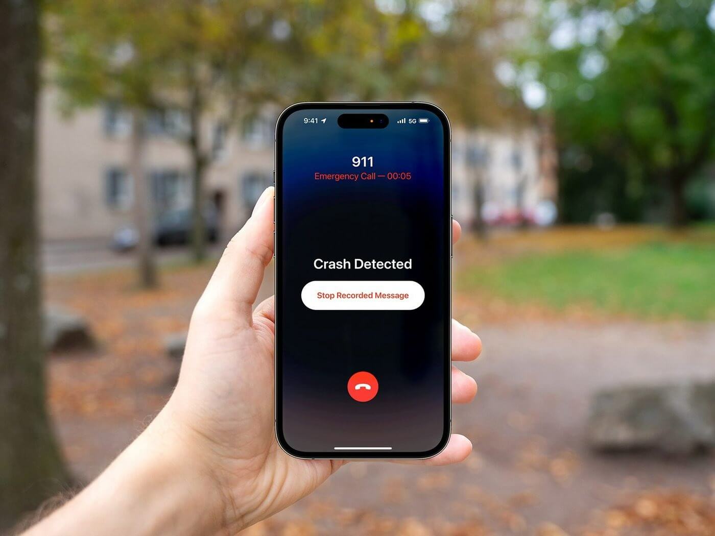Вот так выглядит запись сообщения при определении аварии. Фото.
