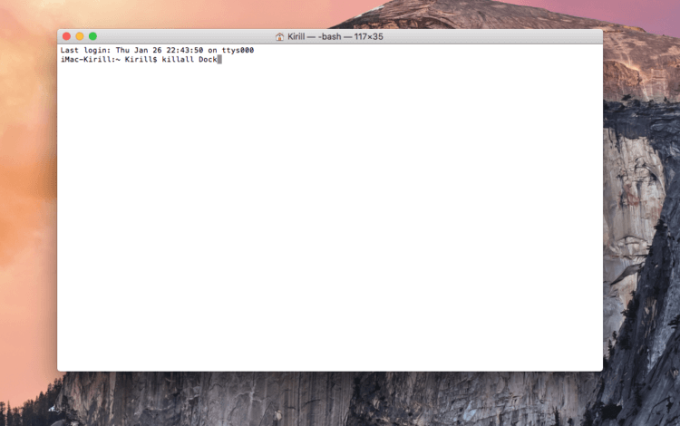 Поменять иконки в Mac OS. Не бойтесь пользоваться Терминалом. Для надежности можете просто скопировать команду, чтобы не ошибиться в буквах. Фото.