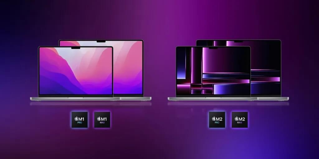 Сравнение MacBook Pro 2021 и 2023. Какой лучше купить. Фото.