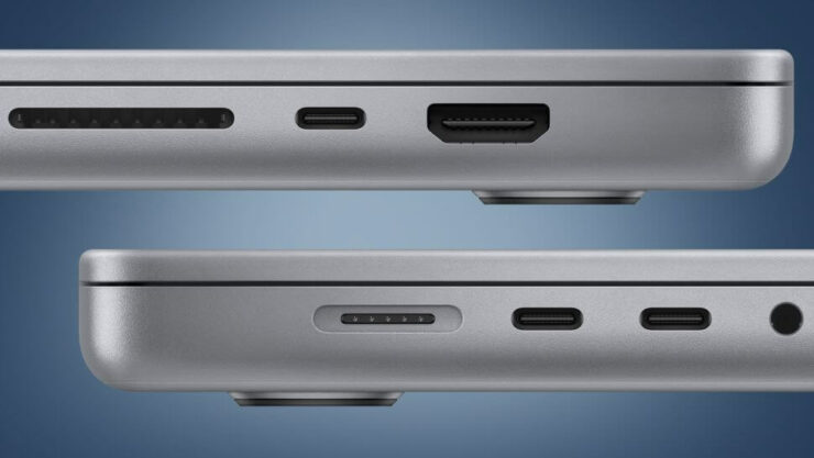 Сколько мониторов можно подключить к MacBook Pro. Все порты на своем месте, ничего не добавилось и не пропало. Сколько мониторов можно подключить к MacBook Pro. Все порты на своем месте, ничего не добавилось и не пропало. Фото.