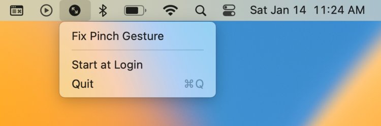 Масштабирование в Mac OS. Нажмите на кнопку, и жест будет вновь работать. Масштабирование в Mac OS. Нажмите на кнопку, и жест будет вновь работать. Фото.