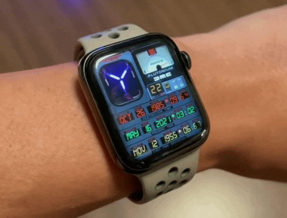 Необычные циферблаты Apple Watch. Вот такой анимированный циферблат можно установить на любые Apple Watch. Фото.