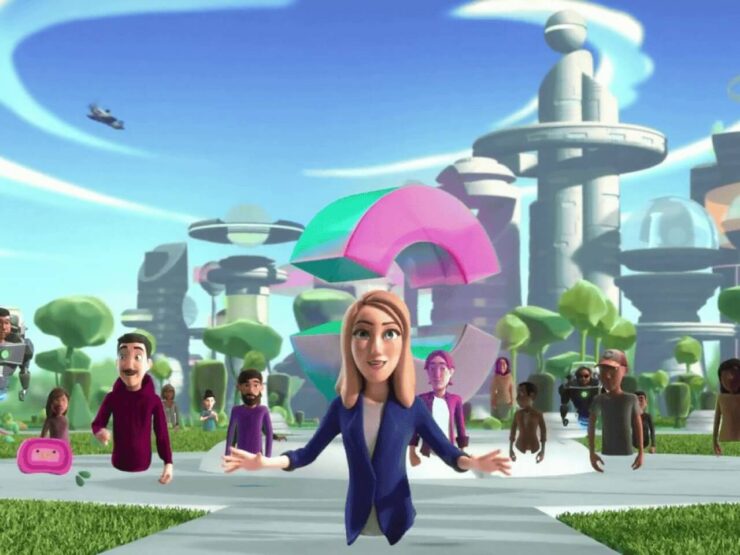 В метавселенной можно будет создать свой аватар и прожить отдельную жизнь. Фото.