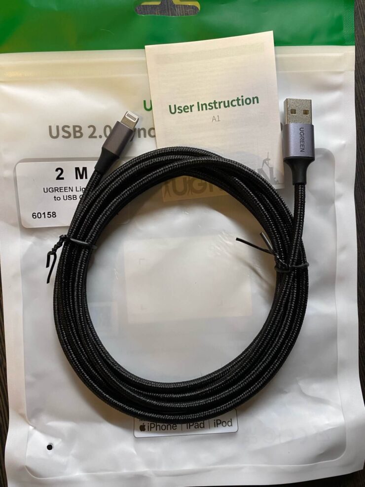 Можно даже заказать плетеный кабель. Фото.