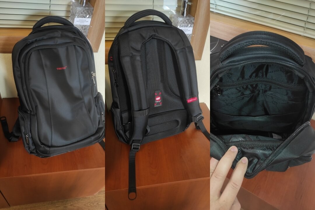 Рюкзак очень вместительный. Фото.