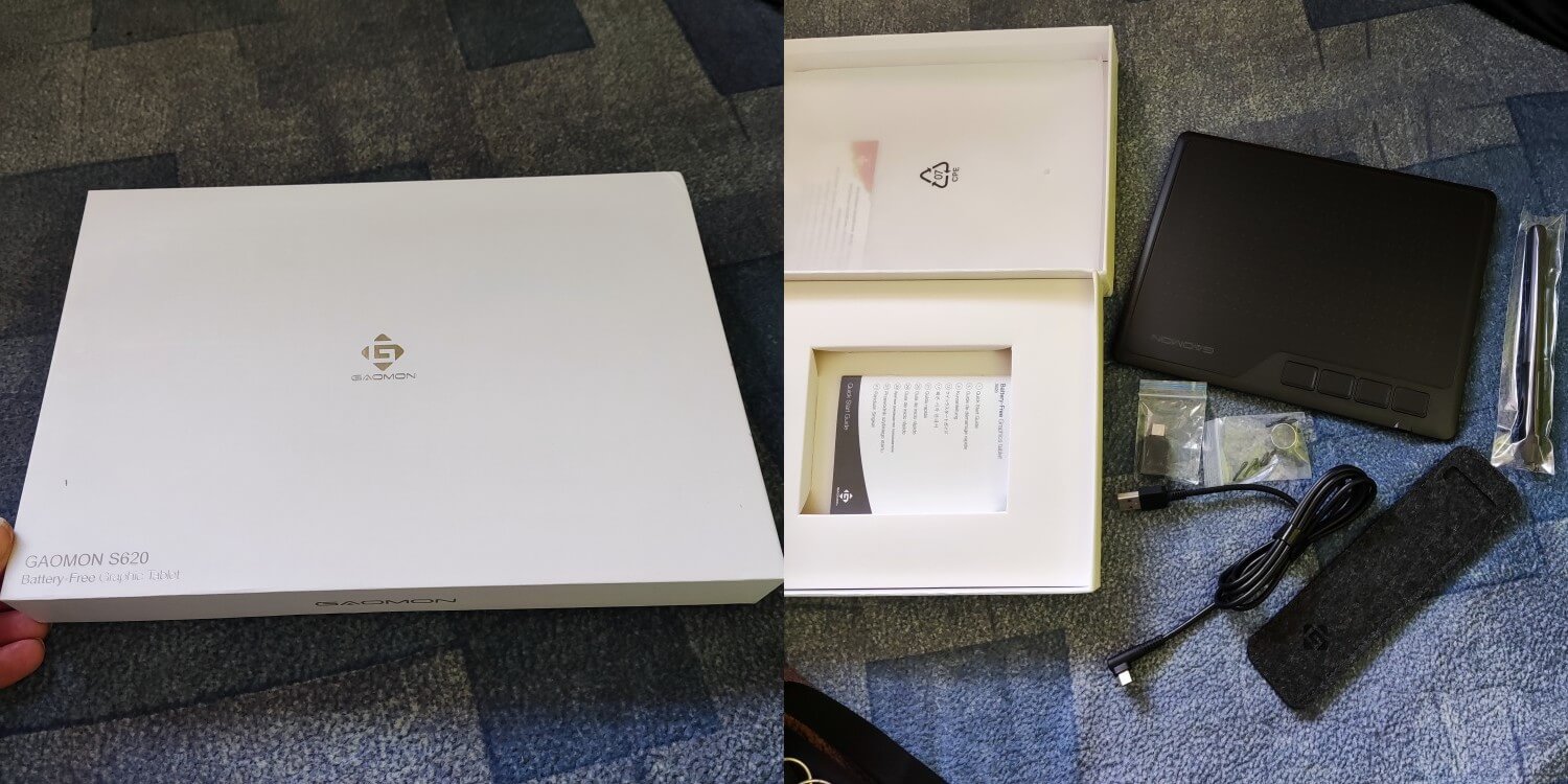 С помощью такого планшета можно создавать шедевры. Фото.