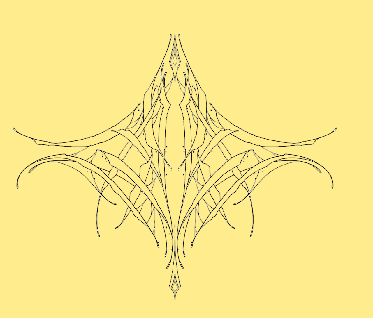 И все из этих эскизов в итоге стали татуировками. Фото.