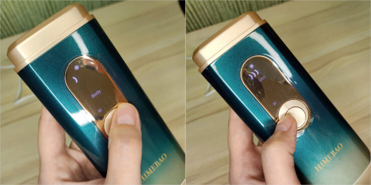 Это фотоэпилятор с эффектом охлаждения. Фото.