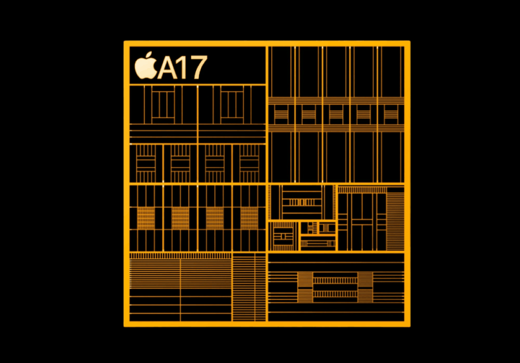 Процессор Apple A17. iPhone 15 Pro и iPhone 15 Pro Max получат новые процессоры Apple A17. А вот обычные iPhone 15 и iPhone 15 Plus — прошлогодний Apple A16. Фото.