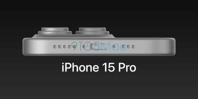 Как будет выглядеть Айфон 15 Про. Apple нашла возможность совместить два дизайна, и получилось весьма удачно. Фото.