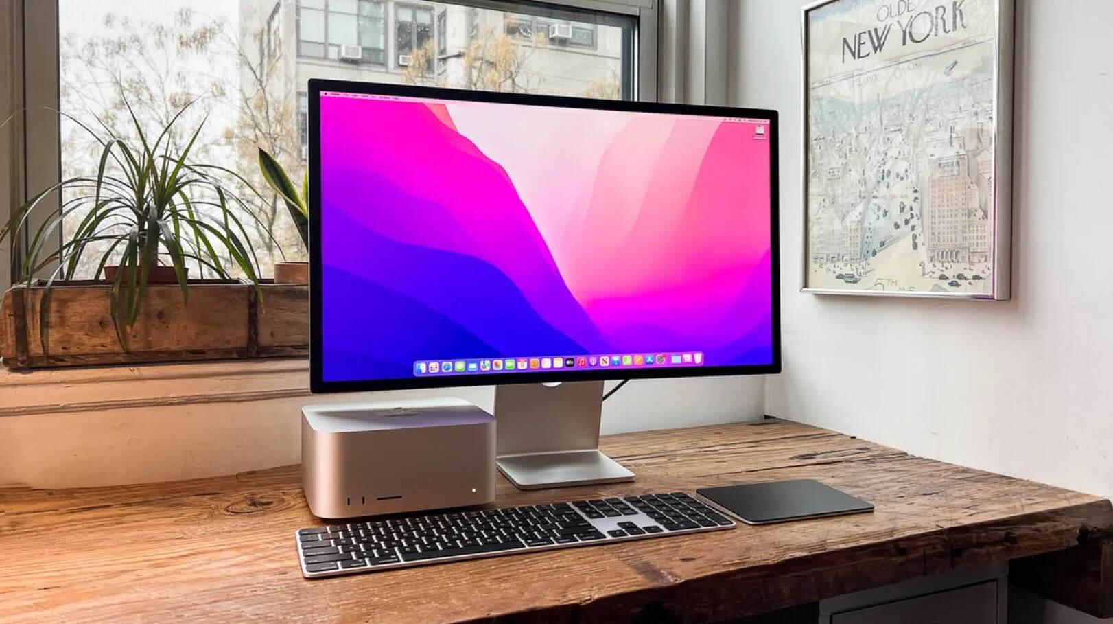 Совместимость Apple Studio Display. Чаще всего Studio Display используют в комплекте с Mac Studio. Фото.