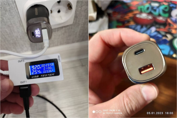 Блок питания с поддержкой быстрой зарядки. Зачастую более мощный блок питания даже не требуется. Фото.