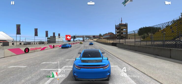 Скачать игру Real Racing 3. Посмотрите, какая классная графика в Real Racing 3. Фото.