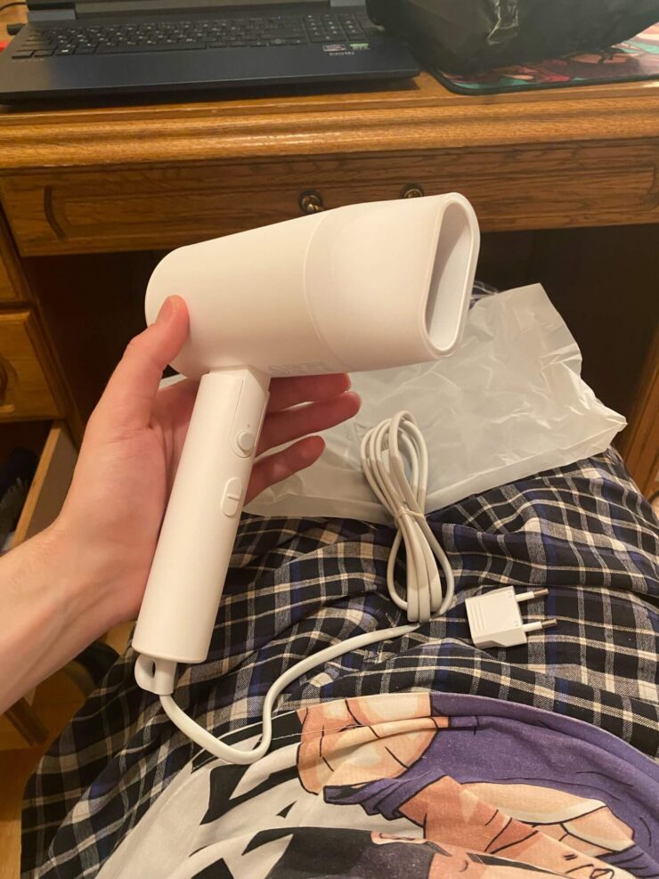 Фен для волос Xiaomi. Фен всегда будет отличным подарком. Фен для волос Xiaomi. Фен всегда будет отличным подарком. Фото.