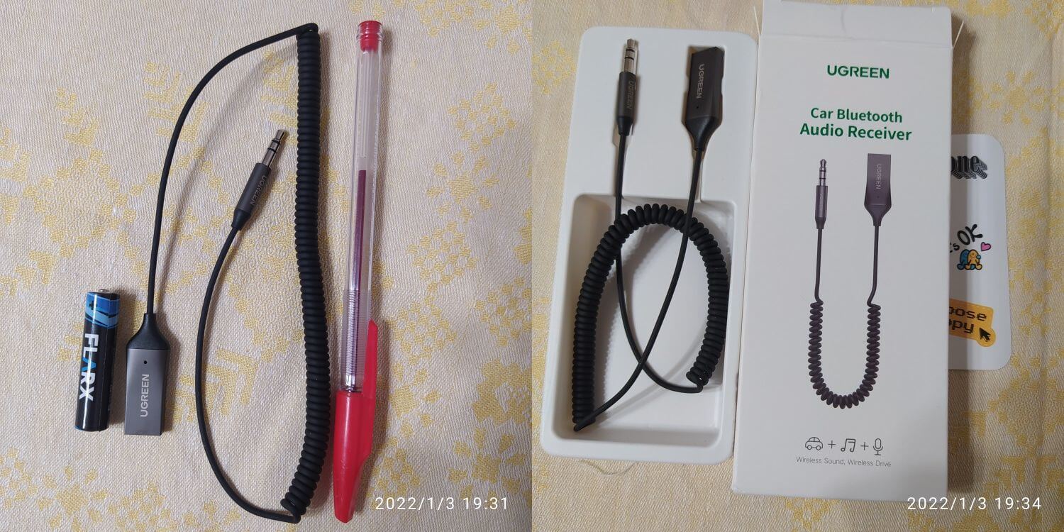 Благодаря пружинному проводу его можно аккуратно сложить в какую-нибудь нишу. Фото.