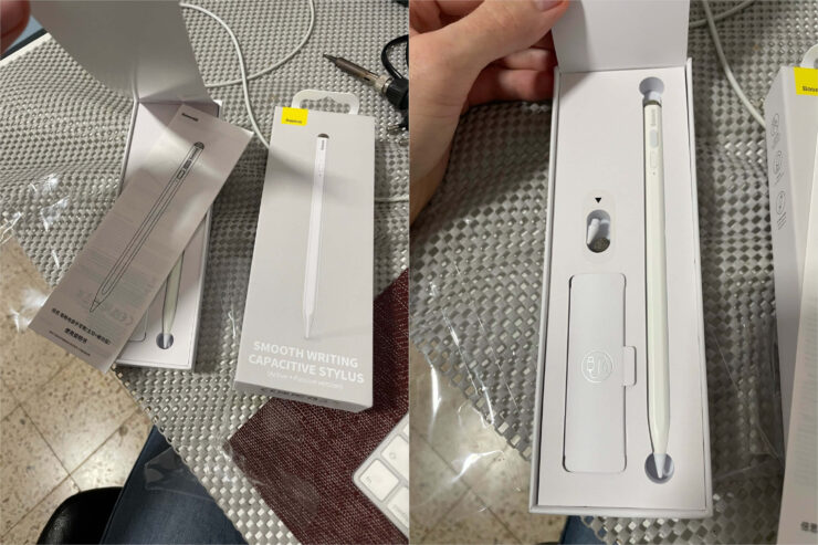 Стилус для iPad для рисования. Это полноценный аналог Apple Pencil. Фото.