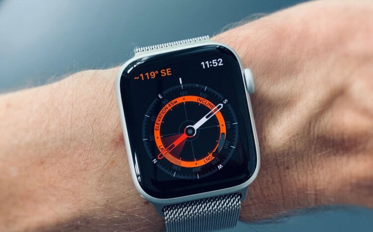 Что такое Путевые точки в компасе Apple Watch и как ими пользоваться. Фото.