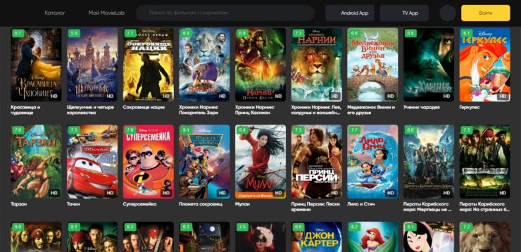 MovieLab подготовил подборку самый популярных диснеевских фильмов и мультиков. Фото.