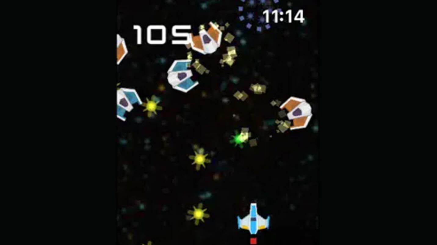 Jupiter Attack es un shooter espacial.  Este juego de disparos definitivamente alegrará tu tiempo libre.  Foto.