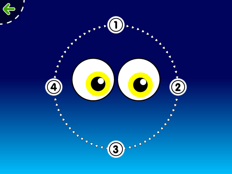 Как научить ребенка рисовать. Стрелочками и цифрами указано направление. Фото.