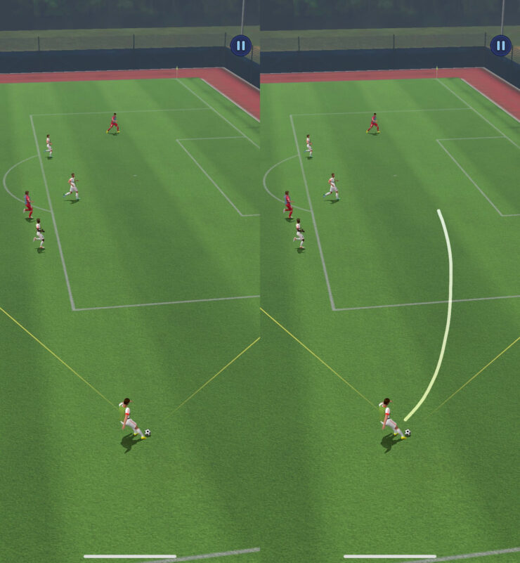 Soccer Star — скачать бесплатно. Управление в этой игре максимально комфортное для пользователя. Фото.