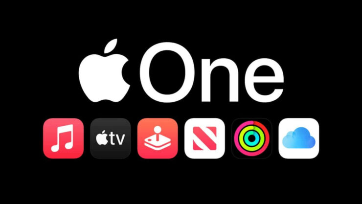 Apple One включает в себя много разных подписок. Фото.