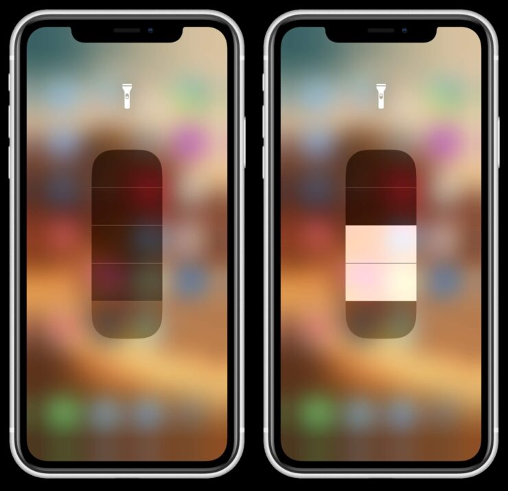 После обновления четыре уровня яркости сменятся ползунком тонкой настройки. Фото.