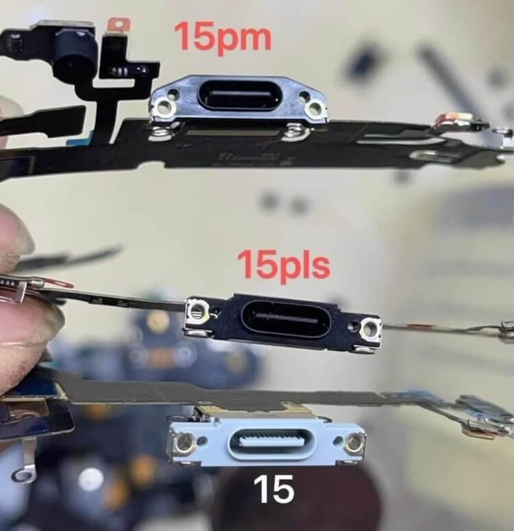 USB-C в Айфоне. Вот так выглядит USB-C, который установят в Айфон. USB-C в Айфоне. Вот так выглядит USB-C, который установят в Айфон. Фото.