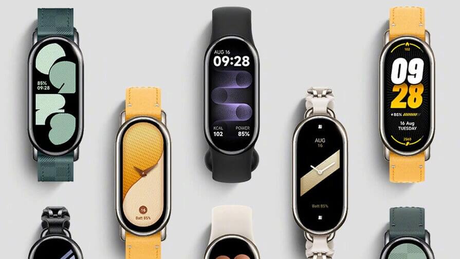 На выбор доступно огромное количество циферблатов. Фото.