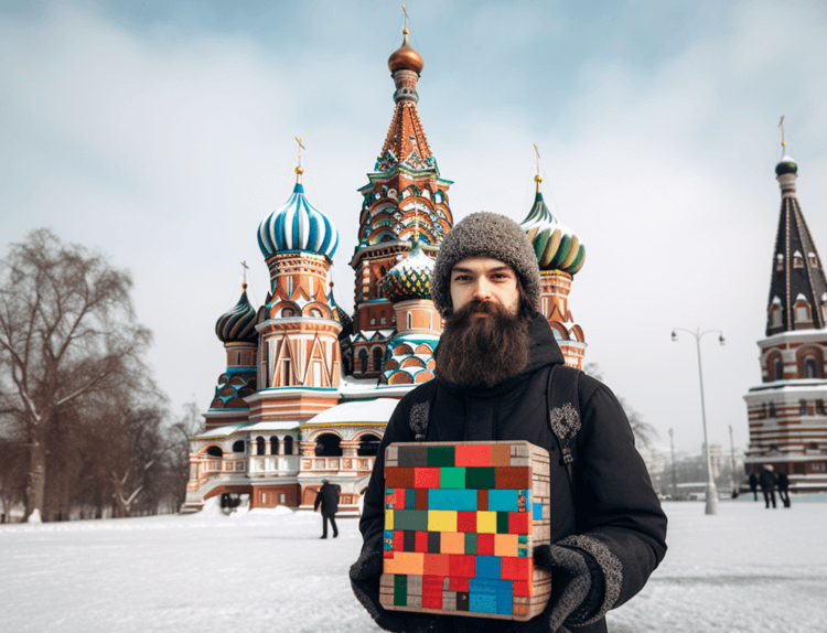 Midjourney — нейросеть, генерирующая картинки. Сначала результат был таким. Midjourney — нейросеть, генерирующая картинки. Сначала результат был таким. Фото.