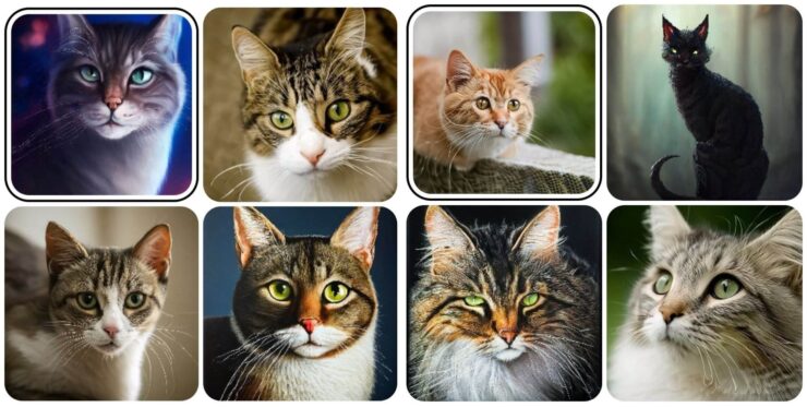 Шедеврум сделал совсем разные картинки. Остается только выбрать лучшую. Фото.