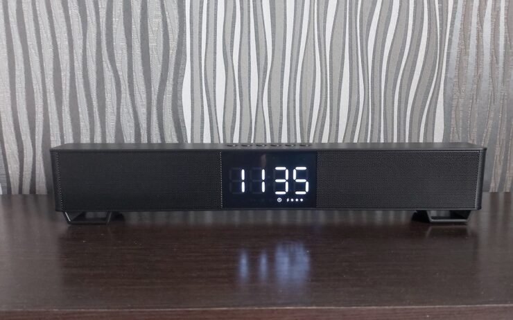 Хороший саундбар для телевизора. Это не Яндекс Станция Макс, но часы у неё тоже есть. Хороший саундбар для телевизора. Это не Яндекс Станция Макс, но часы у неё тоже есть. Фото.