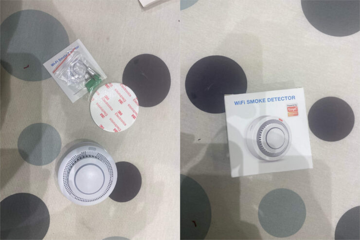 Умный датчик дыма. При обнаружении дыма этот датчик пришлёт вам уведомление. Умный датчик дыма. При обнаружении дыма этот датчик пришлёт вам уведомление. Фото.