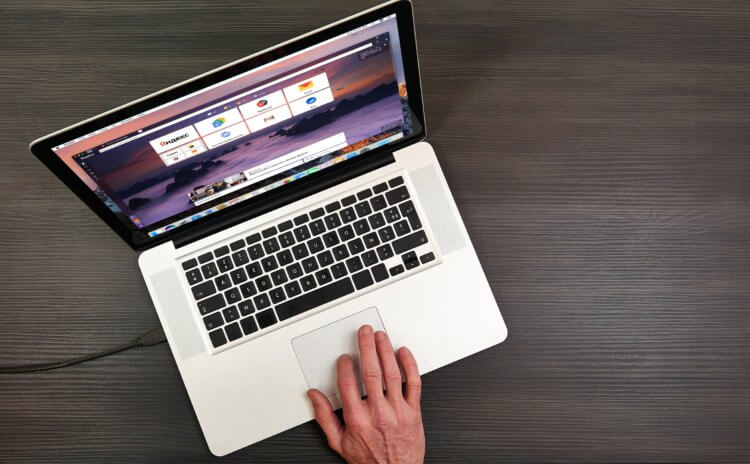 Как включить VPN в Яндекс Браузере на Макбуке. Фото.