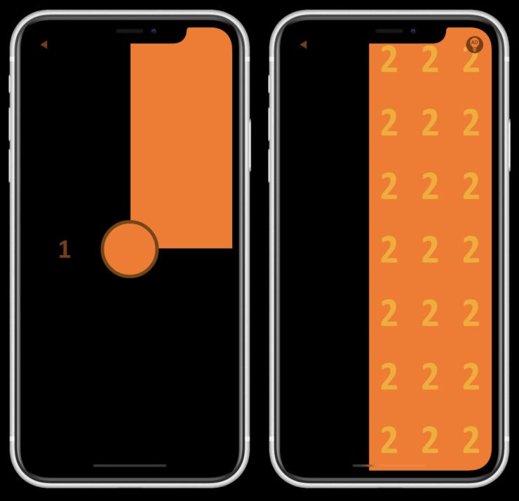 Скачать игру orange. Вам нужно угадать, каким-образом в этом раунде закрасить игровое поле. Фото.