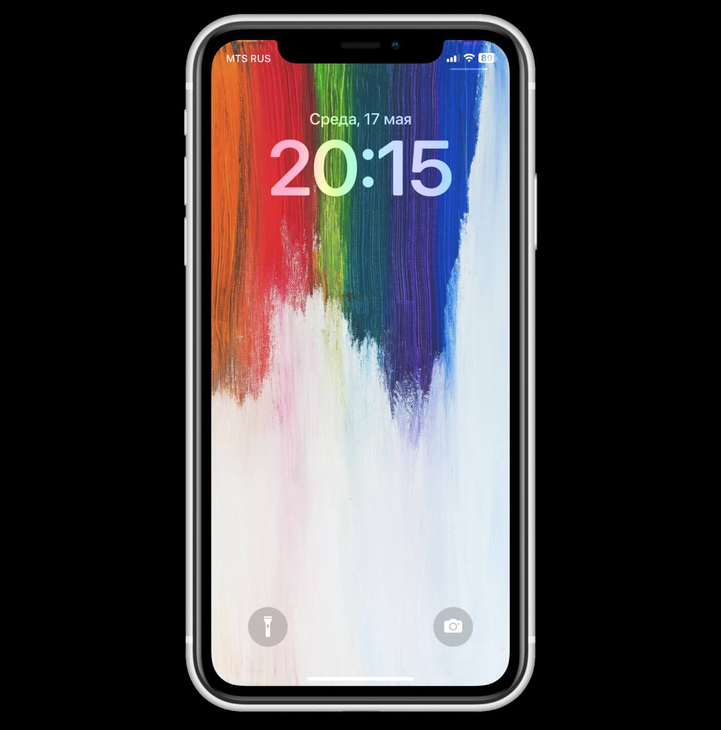 С новыми уведомлениями такие обои смотрятся реально круто. Фото.