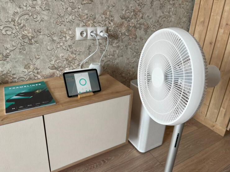 Стоит ли покупать вентилятор Smartmi. С дизайном вентилятора как следует поработали. Фото.