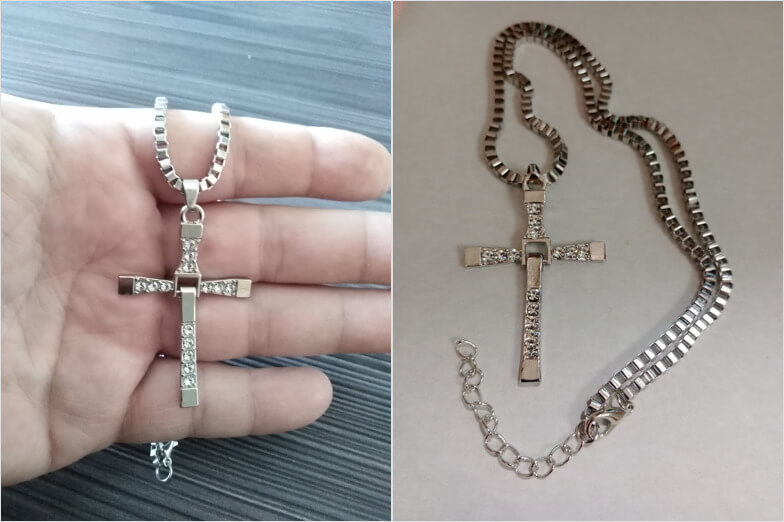 Вин Дизель этого креста, конечно, не касался. Но выглядит он точь-в-точь как оригинал. Ну, почти. Фото.