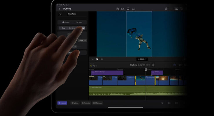 Apple выпустит Final Cut Pro и Logic Pro для iPad, но это будет боль. Проще купить для них Макбук. Фото.
