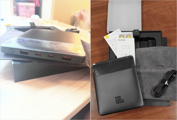 Пауэрбанк для ноутбука на 20000 мАч. Этой штукой можно зарядить даже ноутбук. Пауэрбанк для ноутбука на 20000 мАч. Этой штукой можно зарядить даже ноутбук. Фото.