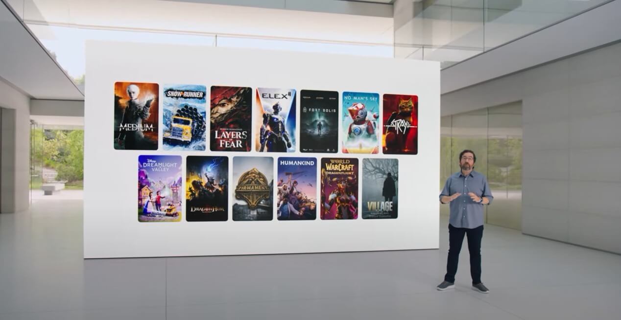 Вот полный список игр, которые должны выйти на macOS. Фото.