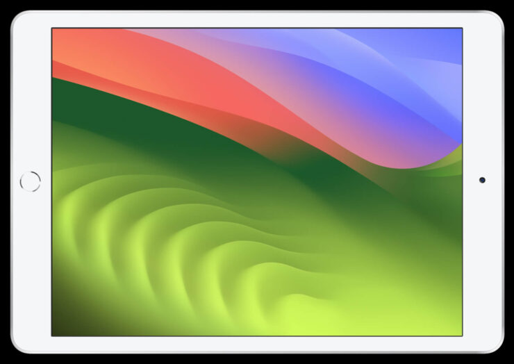 Обои из macOS Sonoma. Согласитесь, что напоминает Windows XP. Фото.