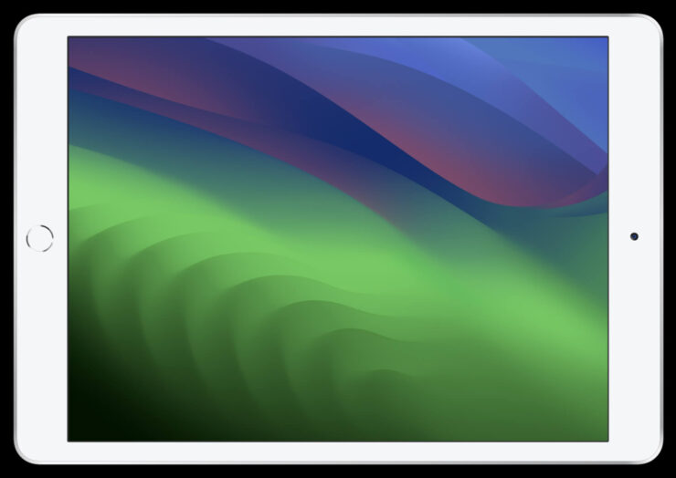 Обои из macOS Sonoma. Версия для темной темы тоже выглядит здорово. Фото.