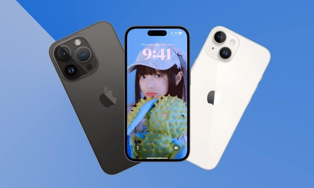 Сколько будет стоить iPhone 15. Отличить спереди смартфоны новой линейки между собой будет практически невозможно из-за Dynamic Island. Фото.