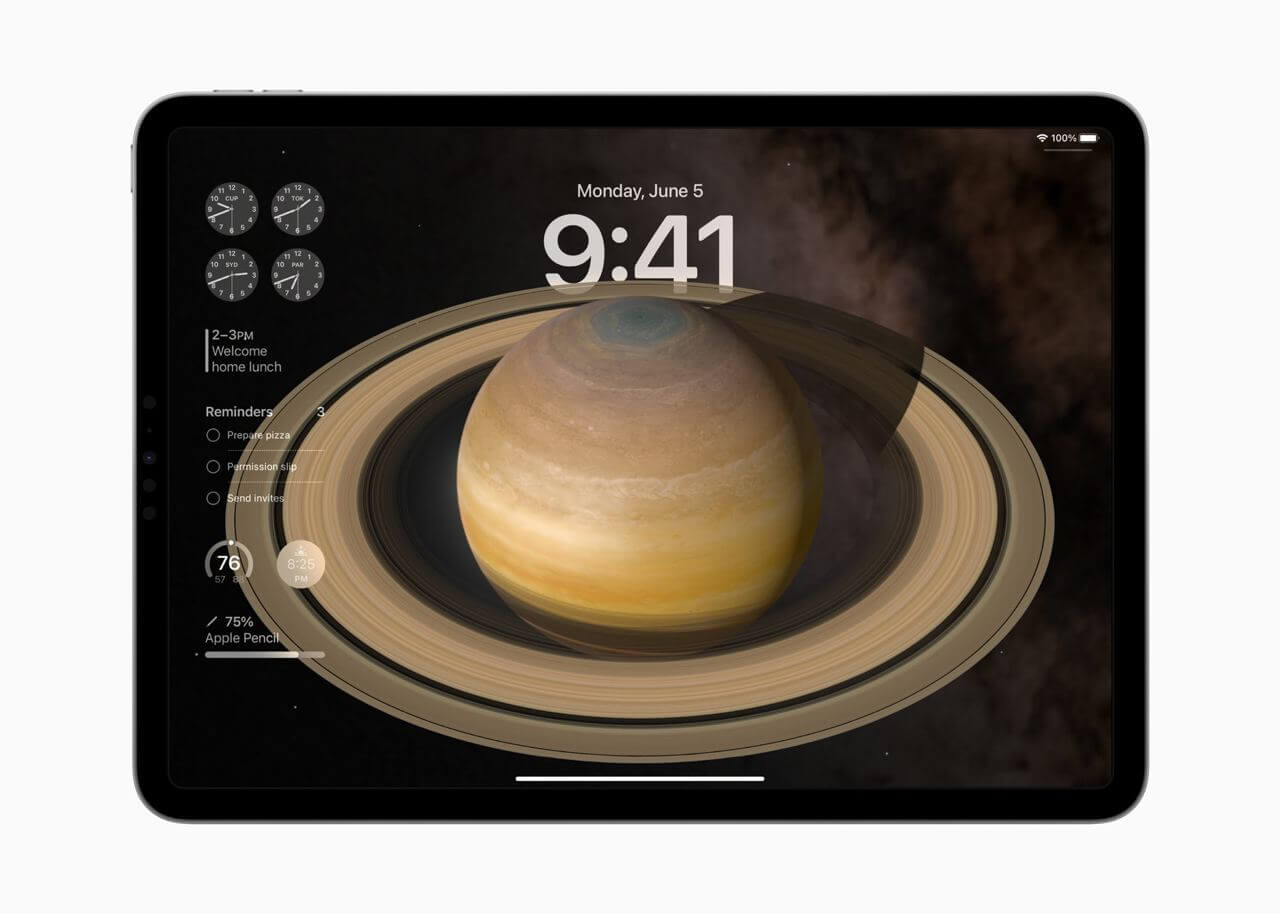 Что нового в iPadOS 17. Экран блокировки iPad теперь выглядит как на Айфоне. И даже удобнее! Что нового в iPadOS 17. Экран блокировки iPad теперь выглядит как на Айфоне. И даже удобнее! Фото.