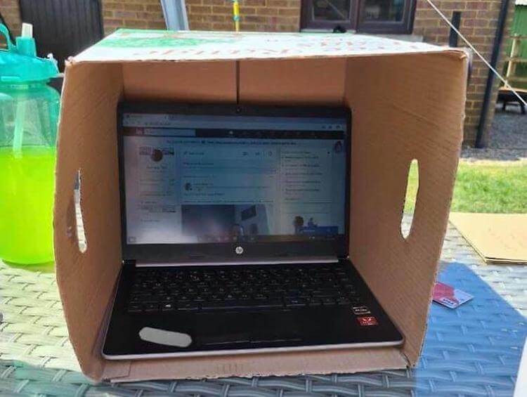 Можно ли пользоваться ноутбуком на улице. Это может привести к поломке