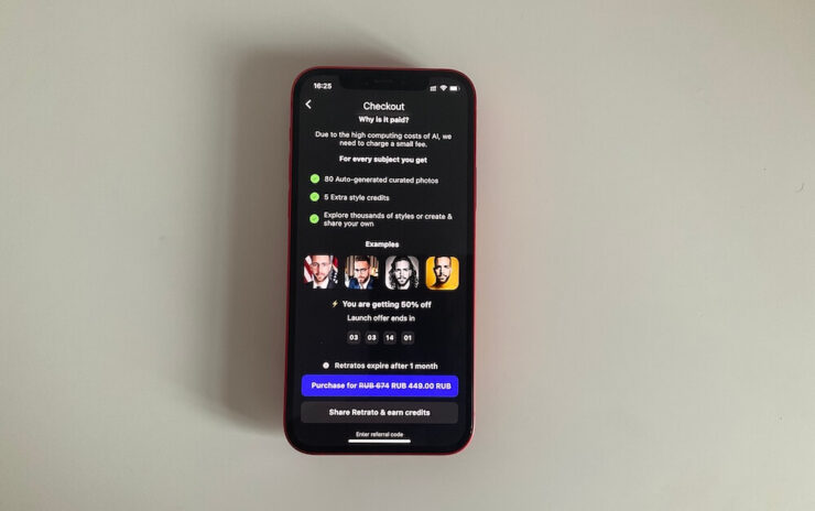 Какая нейросеть рисует по фотографии. Сейчас генерацию изображений нужно оплатить заранее. Но когда я устанавливал приложение в первый раз, мне показали сначала фотографии, а потом уже попросили оплату. Фото.