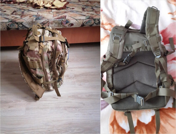 Недорогой тактический рюкзак. Пусть вас не пугает расцветка. Никаких обязательств с вашей стороны она не требует. Недорогой тактический рюкзак. Пусть вас не пугает расцветка. Никаких обязательств с вашей стороны она не требует. Фото.