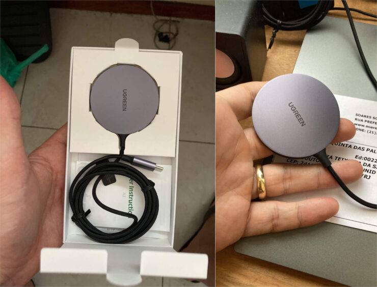 MagSafe-зарядник для iPhone с AliExpress. Это один из самых быстрых способов зарядить Айфон. MagSafe-зарядник для iPhone с AliExpress. Это один из самых быстрых способов зарядить Айфон. Фото.