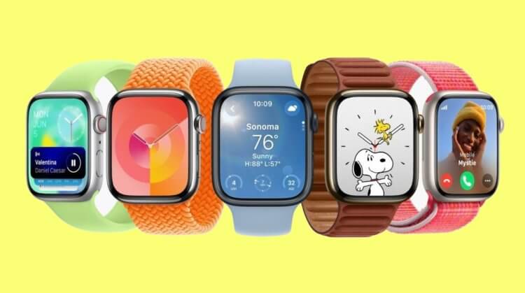 Что нового в watchOS 10. Циферблат со Снупи и Палитра смотрятся очень круто. Что нового в watchOS 10. Циферблат со Снупи и Палитра смотрятся очень круто. Фото.